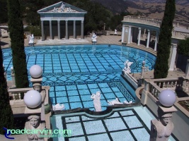 Hearst Castle - The Pool: The magnificent pool at Hearst Castle. There must have been some wild parties when W. R. Hearst hosted the Hollywood Stars.